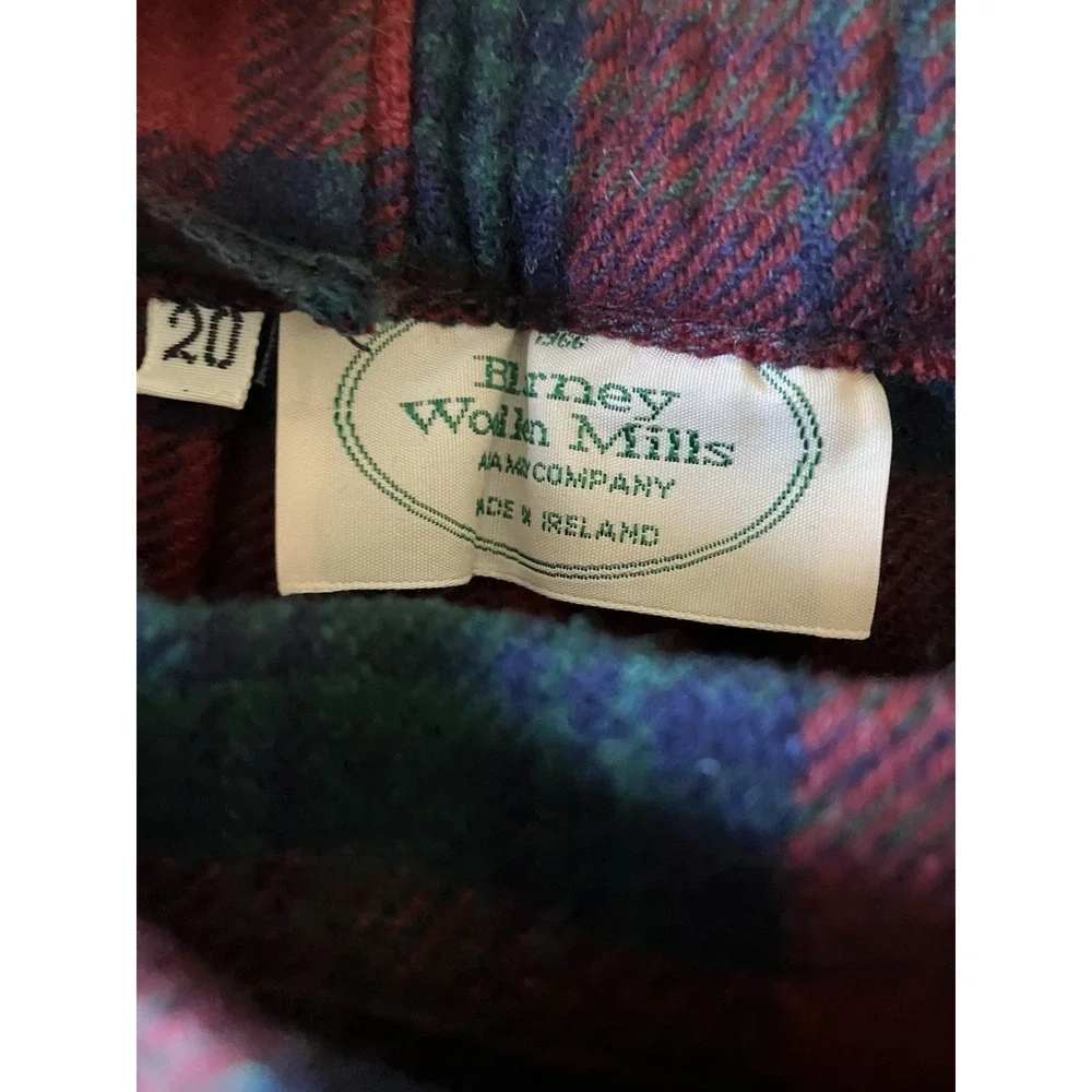 Blarney Woolen Mills Wool Children's Kilts Made In Ireland READ Regarding Sizing